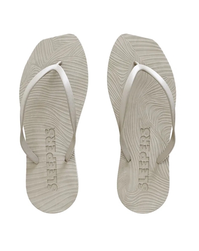 Tapered Flip Flops - Silver - Sleepers 
